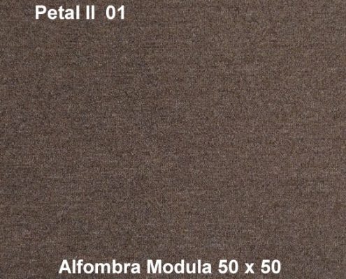 Alfombra modular petal II 01, medidas 50x50, color lila