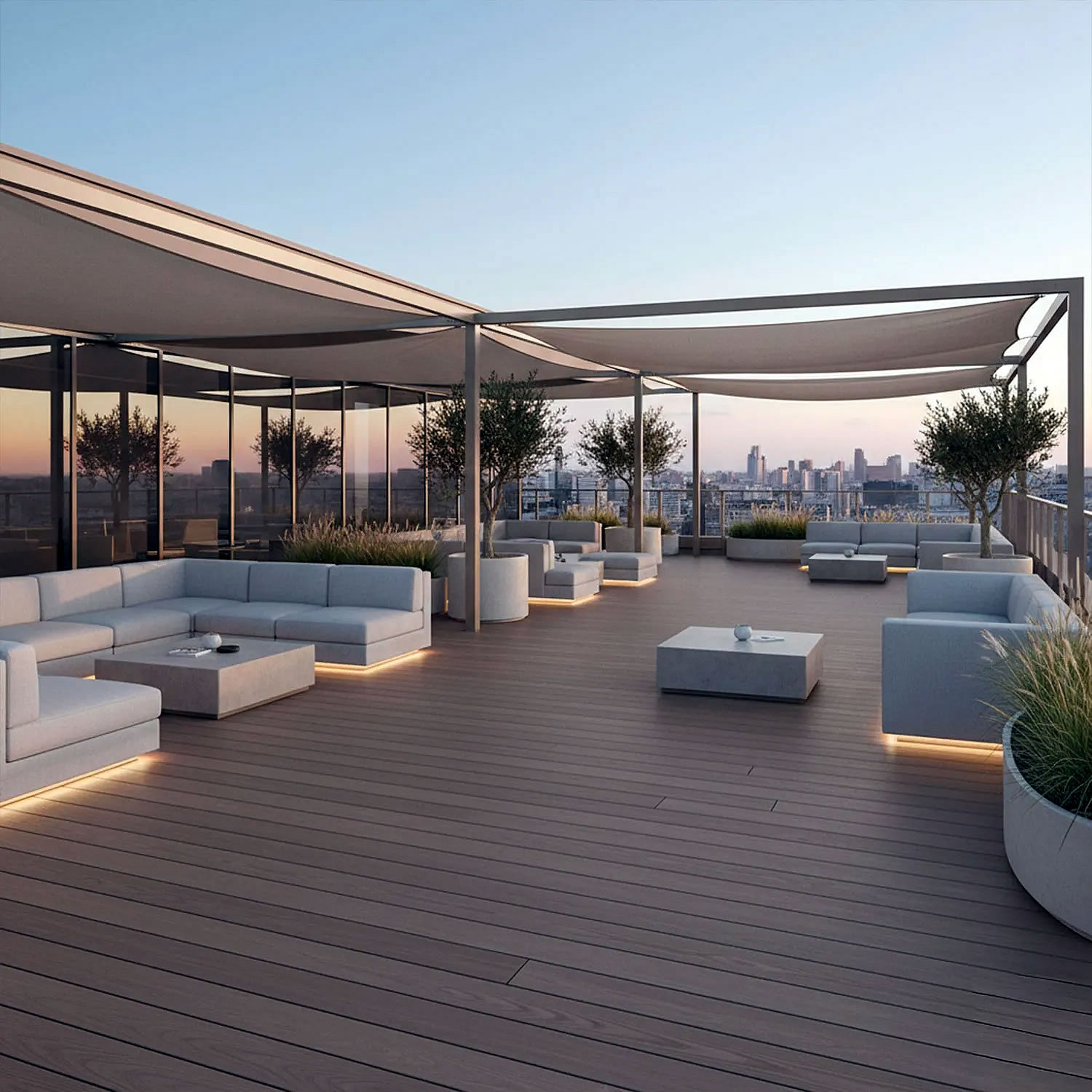 Piso Deck Comercial TeakTekno-Step w
